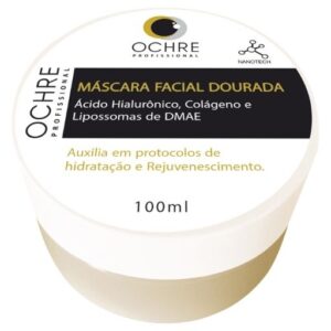 Máscara Facial Dourada (Cod.478)
